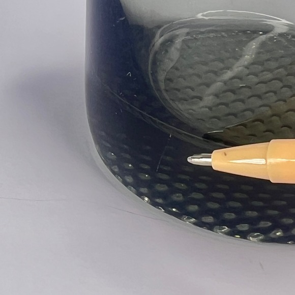 2 Smoke Grey MCM Tumblers Glass Drink Cup‎ Vintage Barware 3.5" x 3.25" - Picture 7 of 12